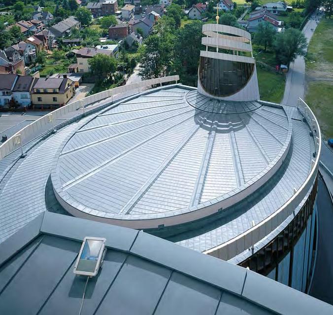 RHEINZINK - podwójny rąbek stojący